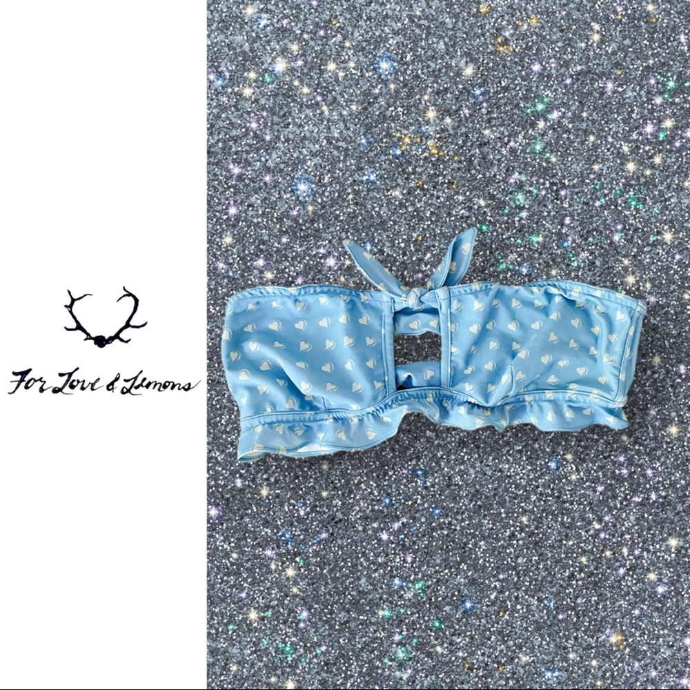 For Love and Lemons Bikini Top Bandeau